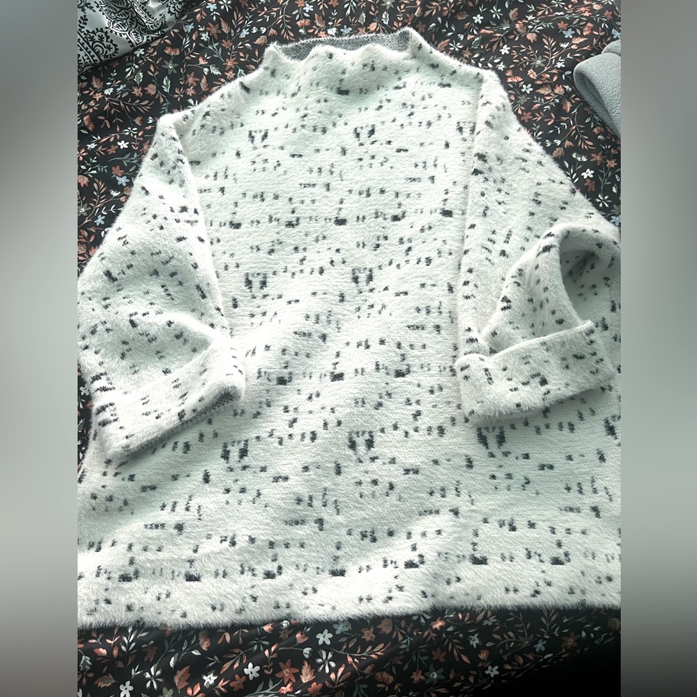 Mock neck sweater
